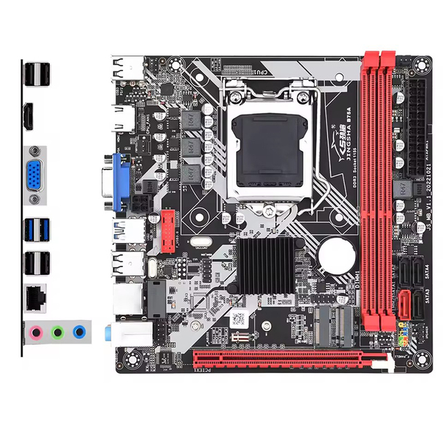New Mini ITX Motherboard LGA 1155 DDR3 16GB RAM USB3.0 SATA3 NVMe Wi-Fi Non-Integrated Graphics Laptop Motherboard