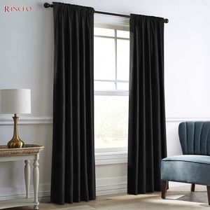 Cortina de terciopelo de lujo para sala de estar, bloque grueso de oscurecimiento, personalizado de fábrica, OEM, alta calidad - Product Image 2