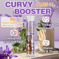 Compléments alimentaires naturels à 100 % à base de plantes, les plus vendus, OEM Curvy Poste Plus, comprimés de collagène et de maca pour la croissance des fessiers et une forme plus ronde chez l'adulte