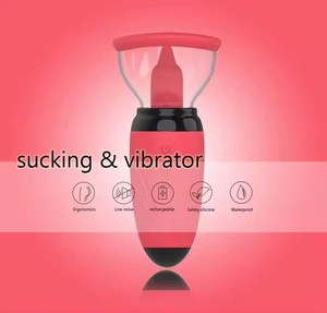 Sucker <span class=keywords><strong>Breast</strong></span> Boob Enlarge ment Massager Vakuumpumpe mit saugender Brust vergrößerung Vibrierender G-Punkt Vibrator Sexspielzeug für Frauen - Product Image 4