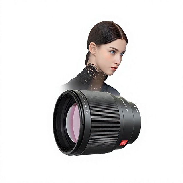 72mm F1.8 Auto Focus Large Aperture Portrait Lens for Full Frame Mirrorless Cameras Made in China