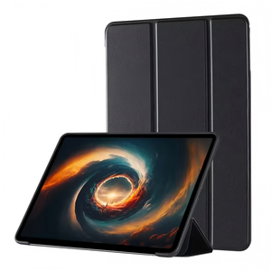 Funda con Teclado de Cuero PU para Tablet Prime, Tab A11+, A11 Plus, A9+, con Trackpad, Diseño de Cuero PU, Material Premium - Product Image 1