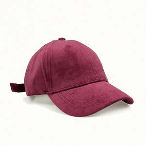 Nouveau design sportif, chapeau d'extérieur chaud en velours uni avec broderie à la main Dobby - Product Image 3