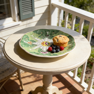 Chinese Porcelain Vintage Hand Painted Cabbage Bok Choy Porcelain <strong>Plate</strong> Cabbageware <strong>Plate</strong> <strong>for</strong> Tabletop <strong>Wall</strong> Decor &amp; Dining - Product Image 4
