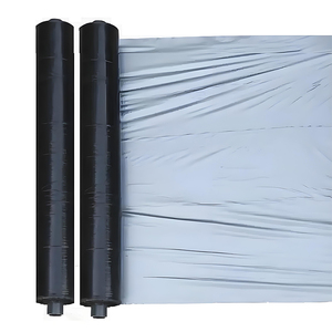 <span class=keywords><strong>Film</strong></span> Pacciamante in Plastica Premium Argento e Nero per Coltivazioni di Fragole e Cipolle - Product Image 1