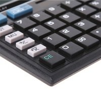 Calculatrice de bureau CT-512 Jumbo, 12 chiffres, grand écran, double alimentation, calculatrice électronique, article promotionnel, calculatrice de bureau