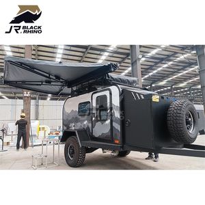 Remorque de voyage RV sur mesure Mini maison mobile petite caravane <span class=keywords><strong>Camping</strong></span> <span class=keywords><strong>Car</strong></span> Camper Van remorque de <span class=keywords><strong>Camping</strong></span> légère et compacte - Product Image 3