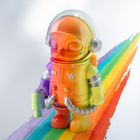 POPMART MEGA SPACE MOLLY 400% Rainbow PVC 1/12 Коллекционная фигурка аниме для декора дома, таинственная коробка, комикс-коллекционный предмет