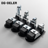 Serrure à compression DG-DELER MS609, serrure de porte de boîte de distribution électrique en alliage de zinc