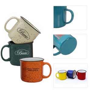 Wholesale 350ml 500ml Portable Outdoor Coffee <b>Cups</b> <b>Reusable</b> Food Grade Enamel Water <b>Cup</b> Heated Camping Mug With Custom Logo - Product Image 2