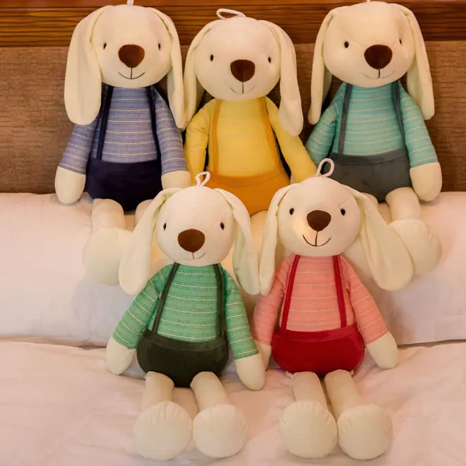 Wholesale Factory Baby Kids Children cuddly comfort easter Soft Plush Teddy Bunny toy