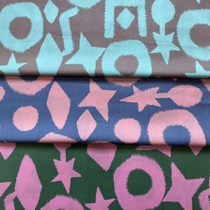 Pabrik pola bunga matahari 100% katun kain Poplin untuk pakaian gaun pakaian dalam stok - Product Image 4