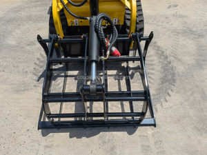 COUGARS Grappin hydraulique pour mini-chargeuse compacte autoportée 0,2-0,4 m³ Grappin à bois Grappin à débris Vente directe usine - Product Image 6