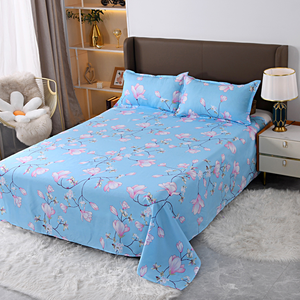Juego de Sábanas y Fundas de Almohada de Poliéster con Estampado Floral de 200 Hilos, Calidad de Hotel, Venta de Fábrica, Personalizable al por Mayor, Precio Económico para Dormitorio - Product Image 4