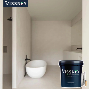 <span class=keywords><strong>Rivestimento</strong></span> <span class=keywords><strong>Decorativo</strong></span> a Base di Cemento Vissney per Pareti e Pavimenti di Bagni e Docce, Microcemento - Product Image 3