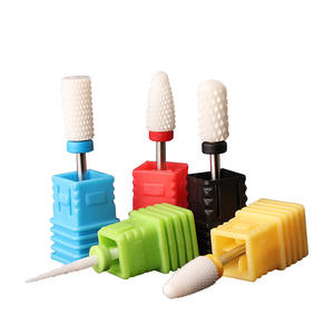 Xingong 2.35mm testa di macinazione in ceramica elettrica per Nail Art strumento rotativo per lucidare e pulire File con punte speciali per trapano - Product Image 1