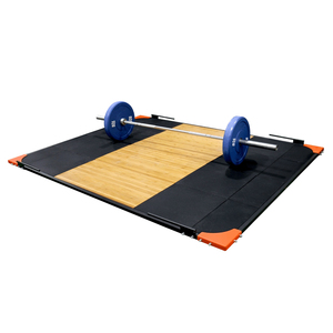 Tùy Chỉnh Tập Thể Dục Qlympic Thiết Bị Cao Su Bằng Gỗ Nhiệm Vụ Nặng Nề Deadlift Tạ Nền Tảng - Product Image 2