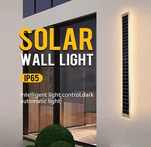 مصباح خطي IP65 بطول 60/100/120/150/200 سم، إضاءة جدارية <span class=keywords><strong>LED</strong></span> شريطية طويلة تعمل بالطاقة الشمسية - Product Image 2