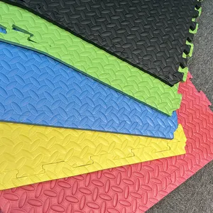 HONLOY vente en gros écologique 60x60cm motif de feuilles puzzle Eva tapis de mousse de gymnastique exercice Puzzle tapis de sol bébé carreaux de mousse