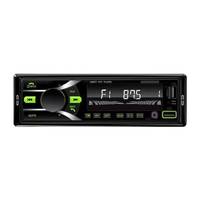 Reproductor MP3 1Din, Radio Estéreo, Llamadas BT, 2 Puertos USB, AUX, FM, AM, Unidad Principal, Amplificador, Control Remoto, Sin Pérdidas, Universal para Auto