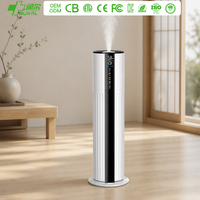 RUNAL Humidificateur d'air ultrasonique intelligent à brume froide, silencieux, grande capacité, sur pied, électrique, avec certifications CE, KC, RoHS pour la maison