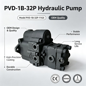 ปั๊มไฮดรอลิกหลัก VIO30 VIO33U VIO30-1 VIO30-2 VIO30-3 รุ่น 172175-73100 172175-73200 OEM PVD-1B-32P สำหรับอะไหล่รถขุด - Product Image 6