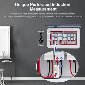 เครื่องวัดพลังงานอัจฉริยะ TONGOU TO-Q-SA1 แบบ WiFi ขนาดเล็ก รองรับสายไฟคู่ 1-50A ตรวจสอบพลังงานแบบเรียลไทม์ วัสดุพลาสติก - Product Image 5