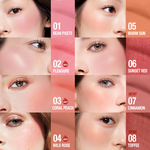 O.TWO.O Fard à Joues <span class=keywords><strong>Liquide</strong></span> Longue Tenue Imperméable, Maquillage Visage Végétalien et Sans Cruauté Animale - Product Image 4