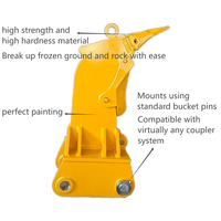 Service professionnel, état neuf, accessoire ripper pour excavatrice SLN, acier au carbone, 5-6 tonnes, machines de construction, garantie 1 an