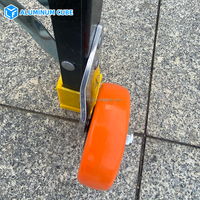 Escalera de Plataforma de Aluminio de Alta Resistencia, Profesional, OEM, Plegable, con Jaula de Seguridad, Cumple con OSHA, para Mantenimiento