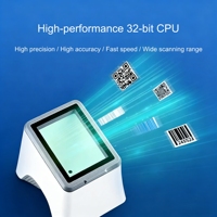Scanners de codes-barres USB haute vitesse étanches avec décodage 1D 2D QR, lecteur Alipay WeChat Pay pour petites entreprises en stock