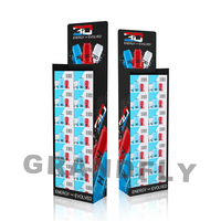 Étagères empilables pour boissons Pop, support de palette empilable en papier ondulé, présentoir Portable pour boissons en carton, demi-palette
