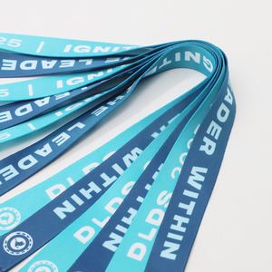 Lanyards de Poliéster al por Mayor, Lanyard Sublimado para el Cuello, Lanyard con Logotipo Personalizado, Porta Identificaciones para Conferencias de Liderazgo - Product Image 2