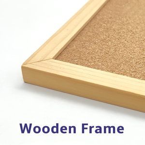 Tableau d'affichage mural en liège avec cadre en bois <span class=keywords><strong>pour</strong></span> messages, notes, photos et apprentissage, idéal <span class=keywords><strong>pour</strong></span> les enfants - Product Image 6