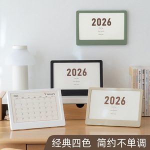 Good Products Of The Times Wall <b>Calendar</b> 2026 Digital Printing Photo Frame Style Monthly Planner For Desk And Wall Use - Product Image 5
