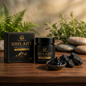 Resina de Shilajit del Himalaya Silvestre Premium, 99% Pura, Mineral Natural con Alto Contenido de Ácido Fúlvico, Probada en Laboratorio, Auténtica, Grado Alimenticio - Product Image 1