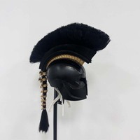 Casque Spartan Agamemnon unisexe pour adultes, à faire soi-même, en matériau EVA - un accessoire de jeu de rôle de la Grèce antique