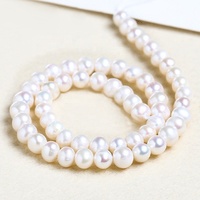 Perles pour patates douces, naturelles, blanches/roses/violettes, ovales, pour fabrication de bijoux élégants, vente en gros, livraison gratuite