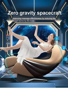 Neues Produkt Massagesessel Ganzkörper-Shiatsu Nacken- und Rückenmassagegerät Mit Fußsprudelbad Massagesessel - Product Image 5