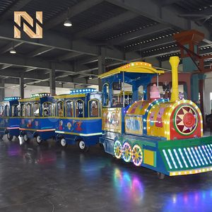 Tren Eléctrico sin Rieles a Batería para 16 a 24 Pasajeros, 4KW, para Parques y Zonas Turísticas - Product Image 2
