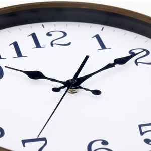 Top Seller <b>Clocks</b> Round Custom Natural Battery Operated <b>Silent</b> Digital Wooden <b>Wall</b> <b>Clock</b> Home Decoration - Product Image 3