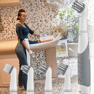 Professional Cordless <strong>Electric</strong> <strong>Cleaning</strong> <strong>Brush</strong> with 4 Replaceable <strong>Brush</strong> Heads - Product Image 3