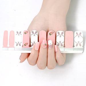 Venta al por mayor personalizado <span class=keywords><strong>Festival</strong></span> de Primavera Día de San Valentín Nail Wraps pegatina moda nail art polaco tiras para las mujeres - Product Image 3