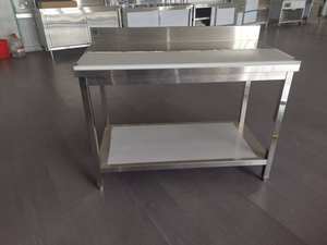 VICTORY Banc de travail commercial en acier inoxydable Table SS pour hôtels et restaurants Équipement de restauration - Product Image 6