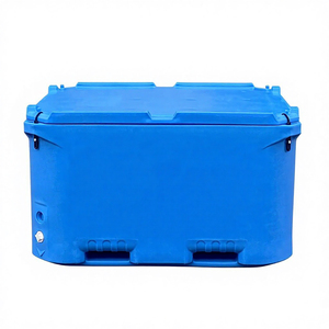 Contenitore Isolato per Lavorazione Prodotti Ittici, Capacità Ultra Grande 1000L, Scatola Isolata per Pesce in Rotomolded per Catena del Freddo, Personalizzazione OEM&ODM - Product Image 1
