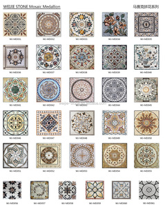 A buon mercato Fatti A Mano Naturale di Piastrelle di Arte di Figura Rotonda mattonelle di Mosaico camino di Pietra immagine mosaico di Marmo dipinti murali - Product Image 5