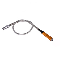 Polisseuse de voiture portable à arbre flexible 900W à vitesse variable, kit d'outils de polissage pour le detailing automobile