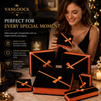 Coffret Cadeau de Luxe en Velours pour Bijoux – Emballage Personnalisé pour Bagues, Colliers, Boucles d'Oreilles, Bracelets – Vente en Gros OEM ODM