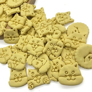 Nuovi arrivi snack per animali domestici dolcetti dentali per cani di alta qualità produzione OEM cibo per cani sapore di pollo <span class=keywords><strong>biscotti</strong></span> per cani a forma di cucciolo - Product Image 1