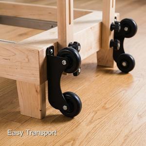 <span class=keywords><strong>Reformer</strong></span> de <span class=keywords><strong>Pilates</strong></span> Profesional con Resortes Ajustables para Entrenamientos Avanzados en Estudio - Product Image 6